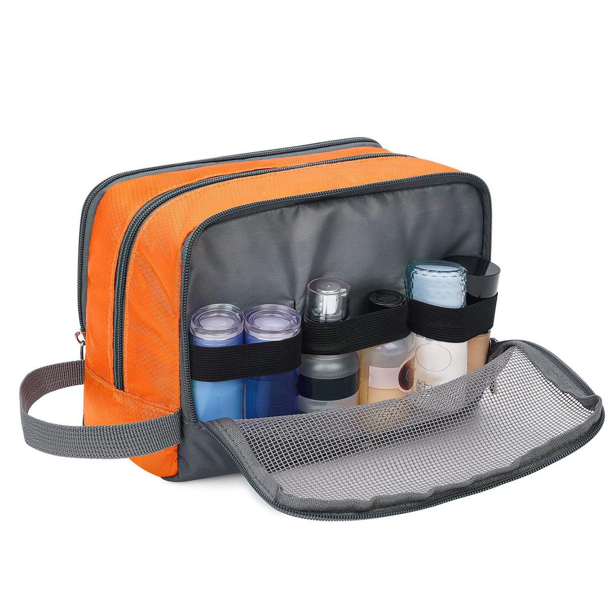 WANDF Travel Toiletry Bag compact size comparison