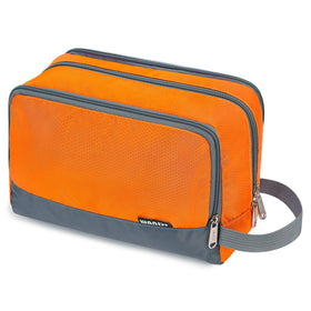 WANDF Travel Toiletry Bag for Men front view in black