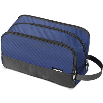 WANDF Travel Toiletry Bag front view in black