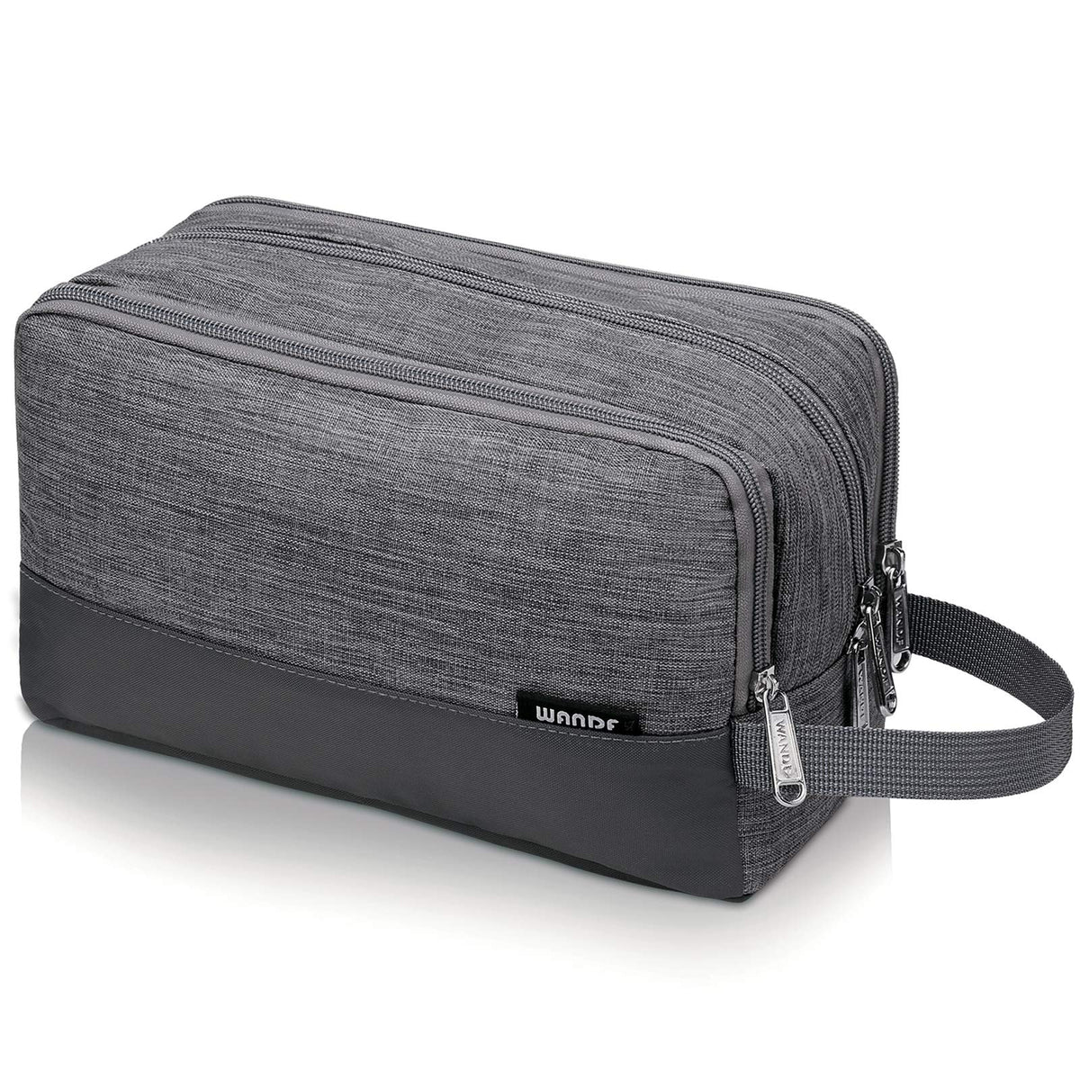 WANDF Travel Toiletry Bag front view showing compact design