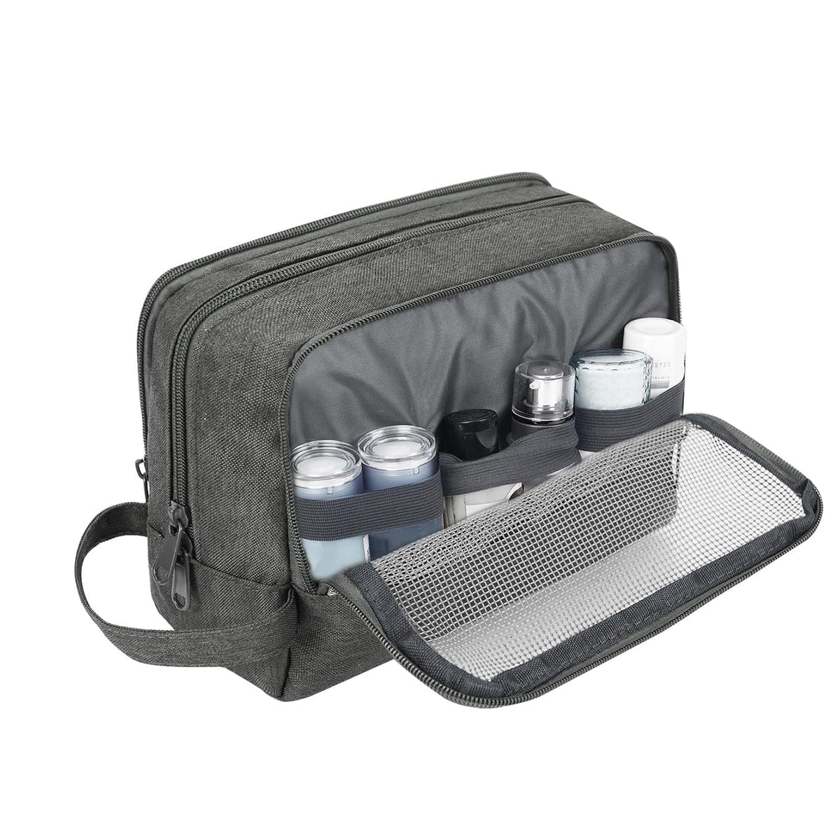 WANDF Travel Toiletry Bag in a gym setting