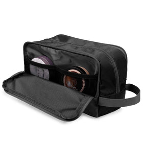 WANDF Travel Toiletry Bag in a gym setting