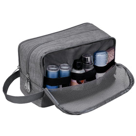 WANDF Travel Toiletry Bag in a gym setting