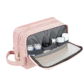 WANDF Travel Toiletry Bag in a suitcase