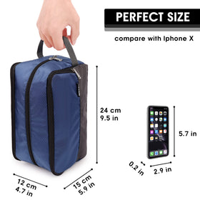 WANDF Travel Toiletry Bag showing organized storage compartments