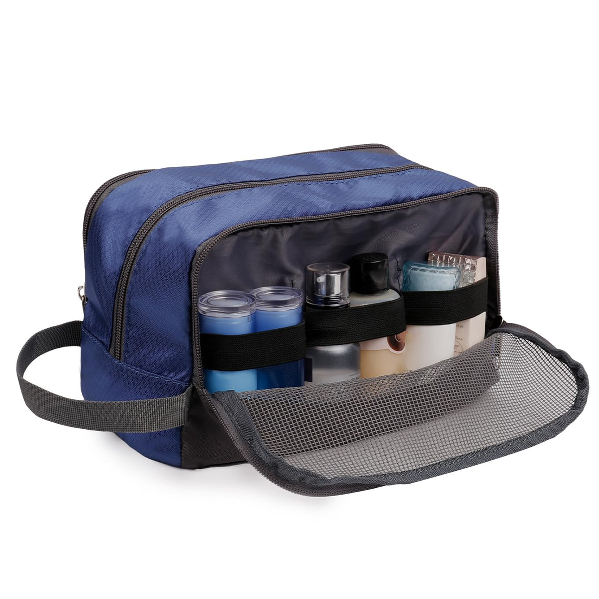 WANDF Travel Toiletry Bag with grooming essentials