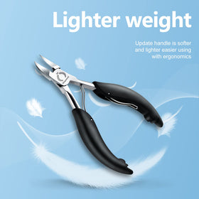 Wanmat Toenail Clipper ergonomic handle close-up