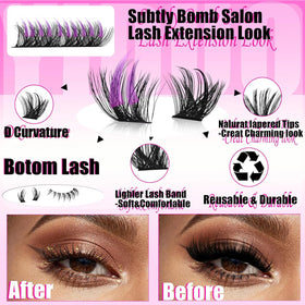 Waterproof eyeliner from YIDUO Manga Lash Clusters Kit