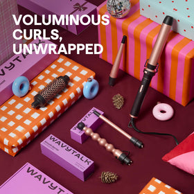 Wavytalk 5 in 1 Curling Wand Set packaging
