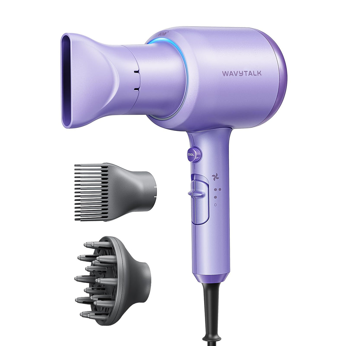 wavytalk Blown Away Ionic Hair Dryer front view