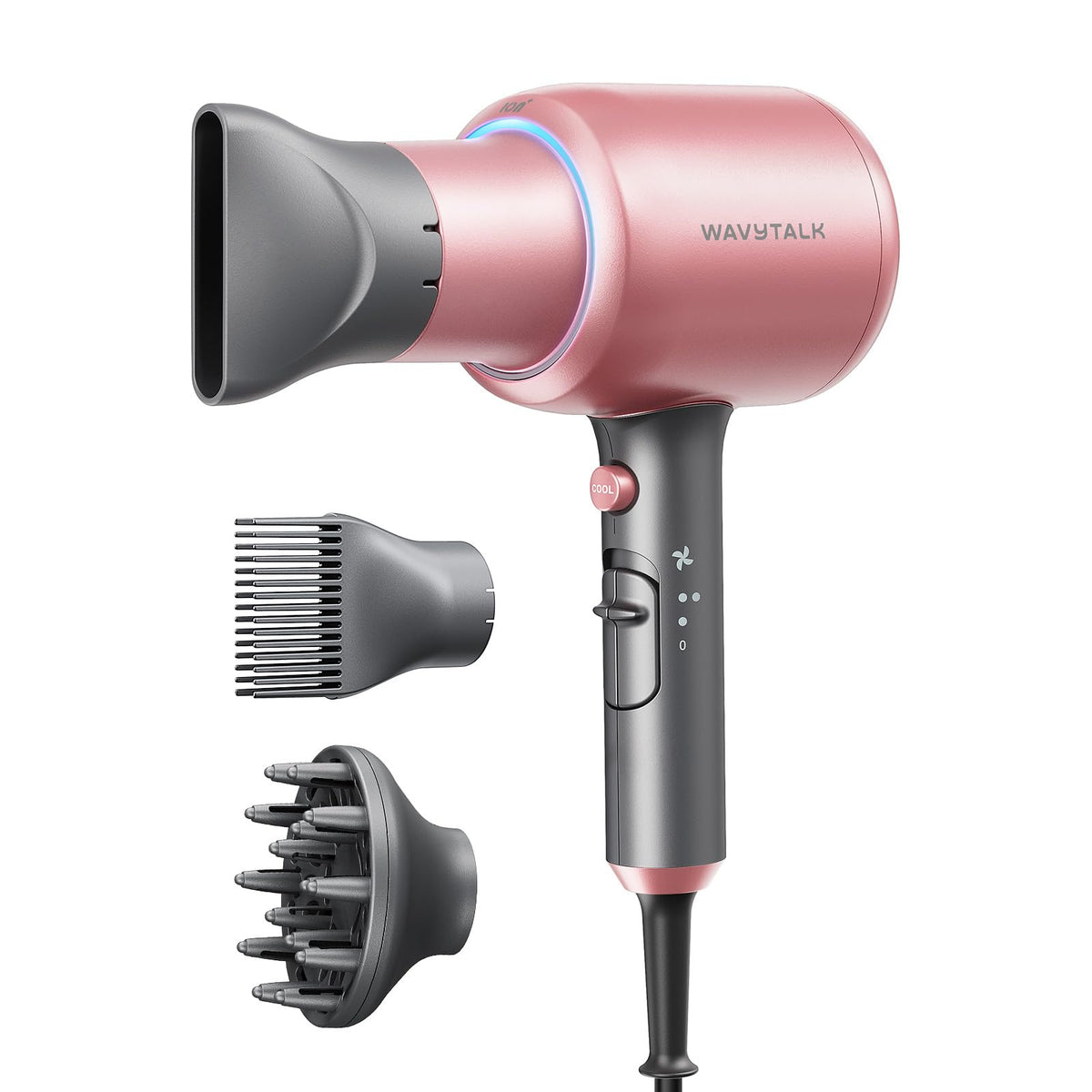 wavytalk Blown Away Ionic Hair Dryer front view
