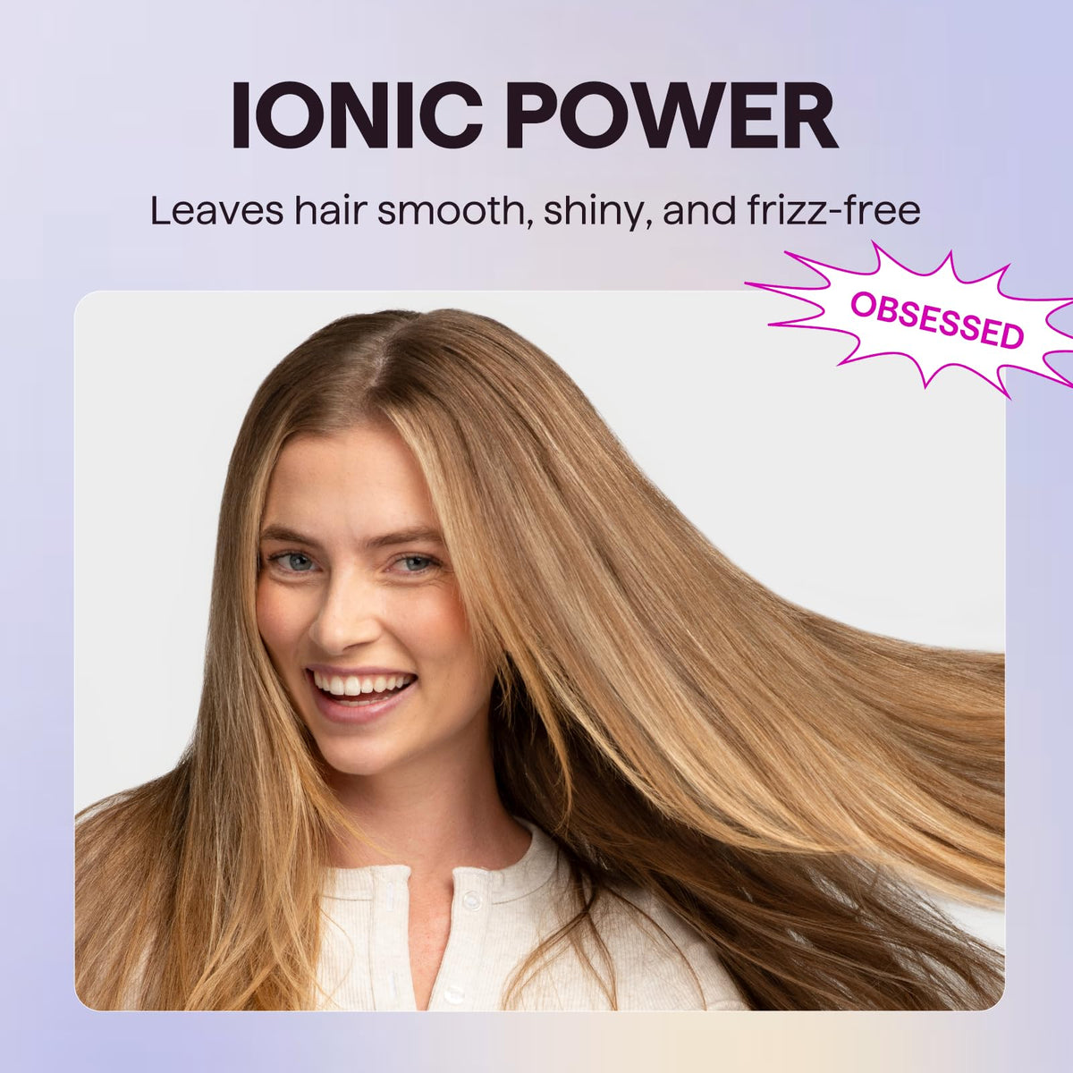 wavytalk Blown Away Ionic Hair Dryer side view