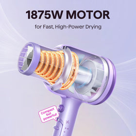 wavytalk Blown Away Ionic Hair Dryer with comb attachment