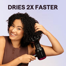 wavytalk Blown Away Ionic Hair Dryer with diffuser attachment