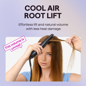 wavytalk Cool Curl Pencil demonstrating versatility in styling