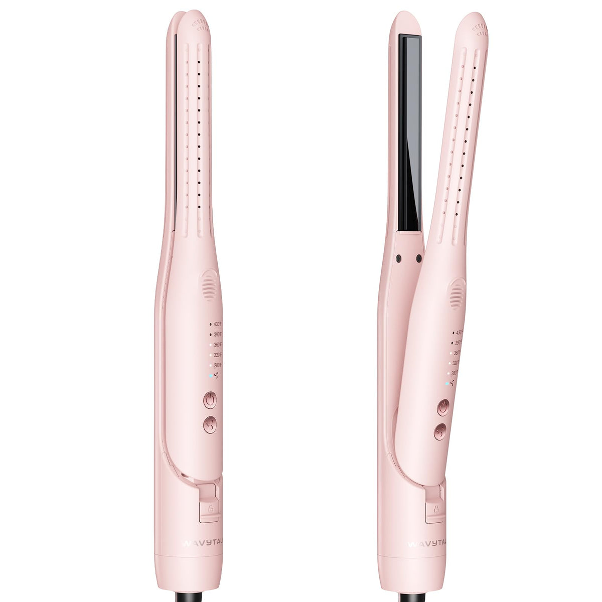 Wavytalk Cool Curl Pencil front view with 0.65" barrel