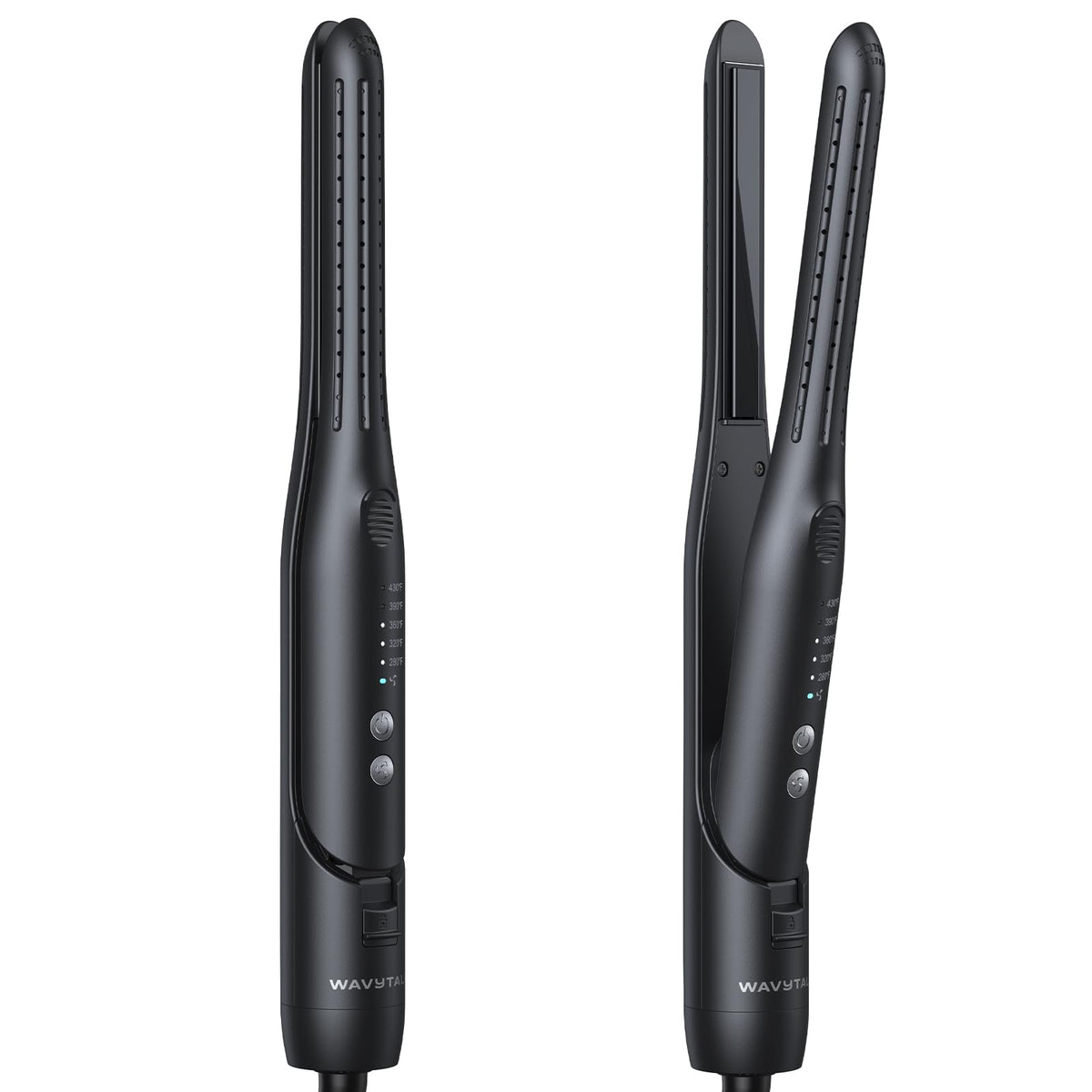 wavytalk Cool Curl Pencil front view with 0.65 inch barrel