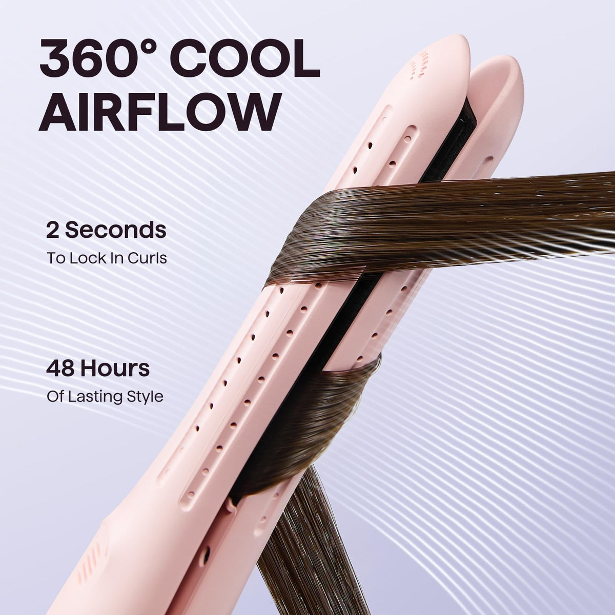 Wavytalk Cool Curl Pencil packaging and accessories