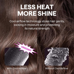 wavytalk Cool Curl Pencil with cold air function activated