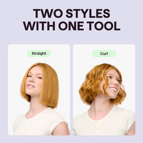 Wavytalk Cool Curl Pencil with temperature settings displayed