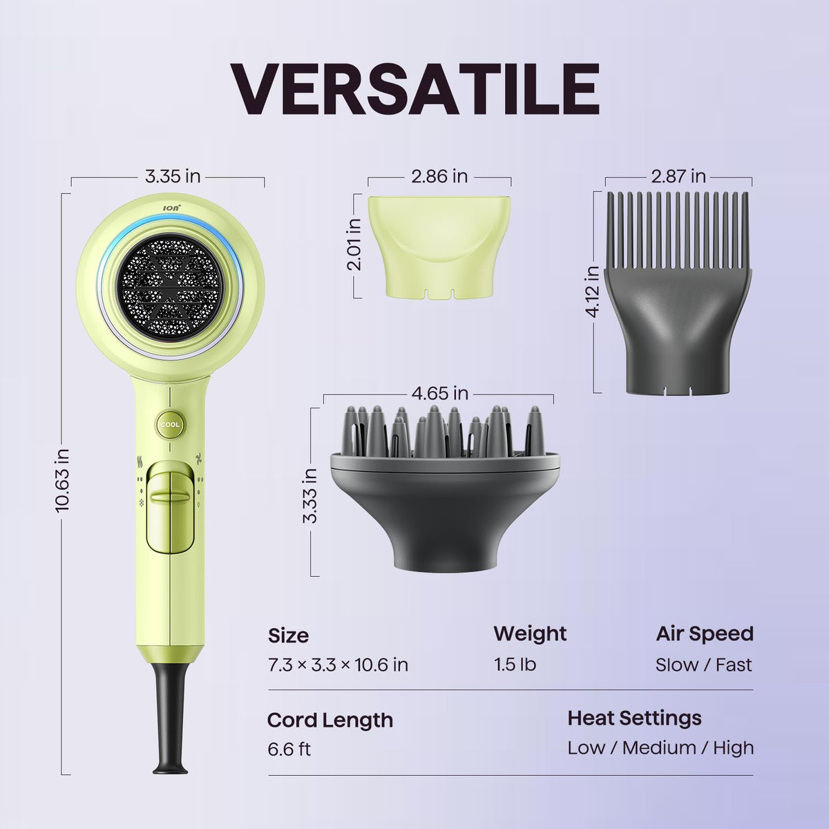 Wavytalk hair dryer in lifestyle setting