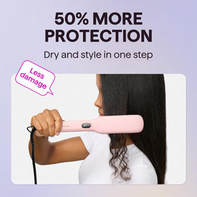 Wavytalk hair straightener close-up of ventilation holes