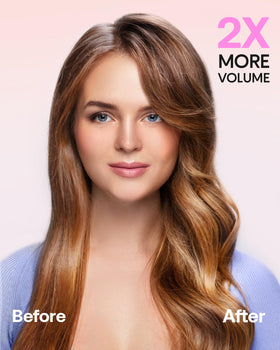 Wavytalk heated brush for blowout look on hair