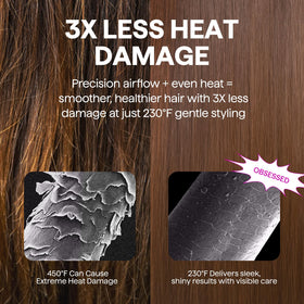 Wavytalk paddle brush for sleek styles