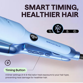 Wavytalk Power Wave Hair Crimper lightweight design for travel