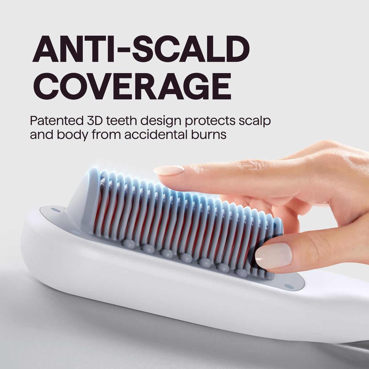 Wavytalk Pro Steam Hair Straightener Brush packaging