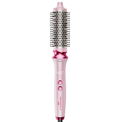 Wavytalk Thermal Brush 1.5 inch front view in pink