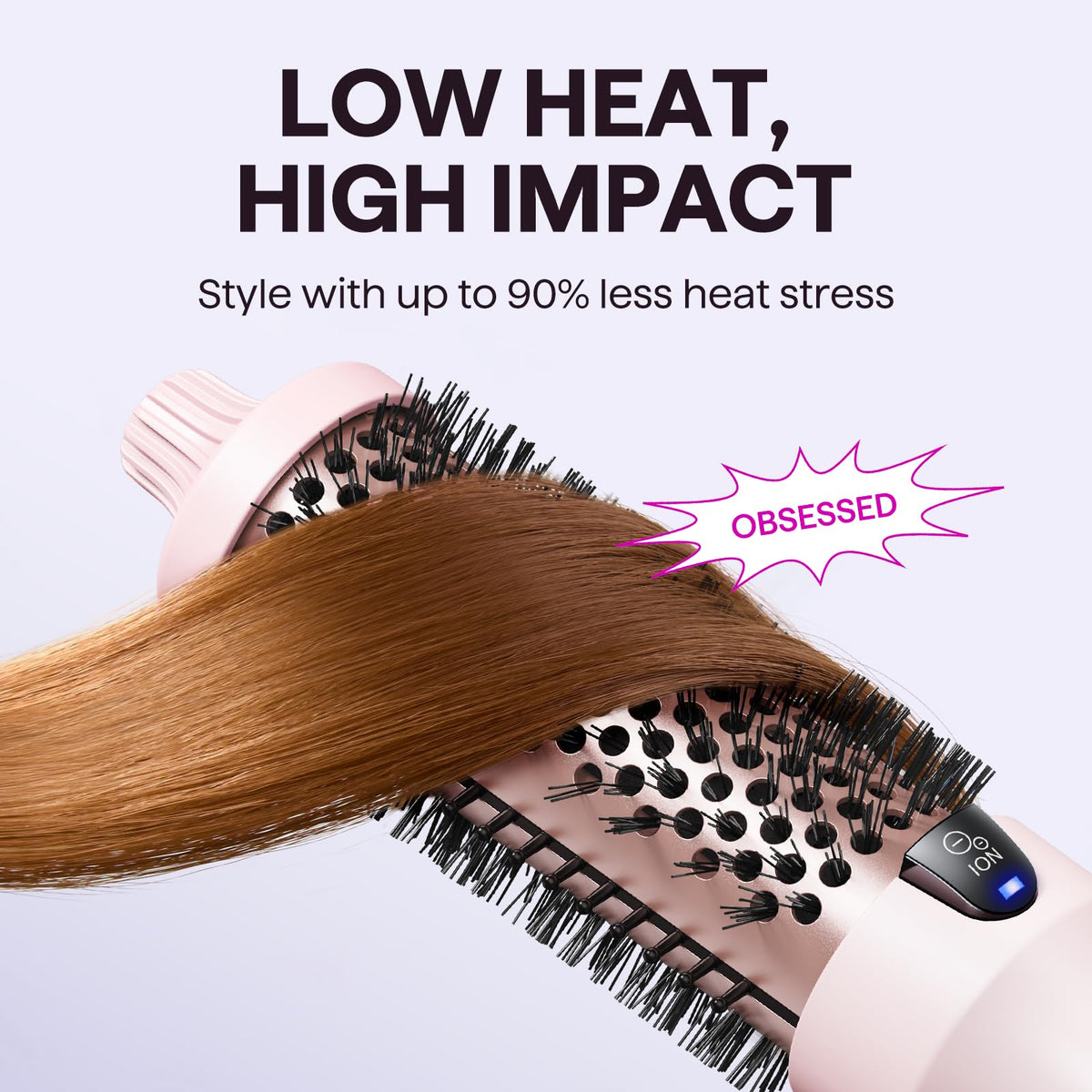 Wavytalk Thermal Brush 1.5 inch packaging and accessories