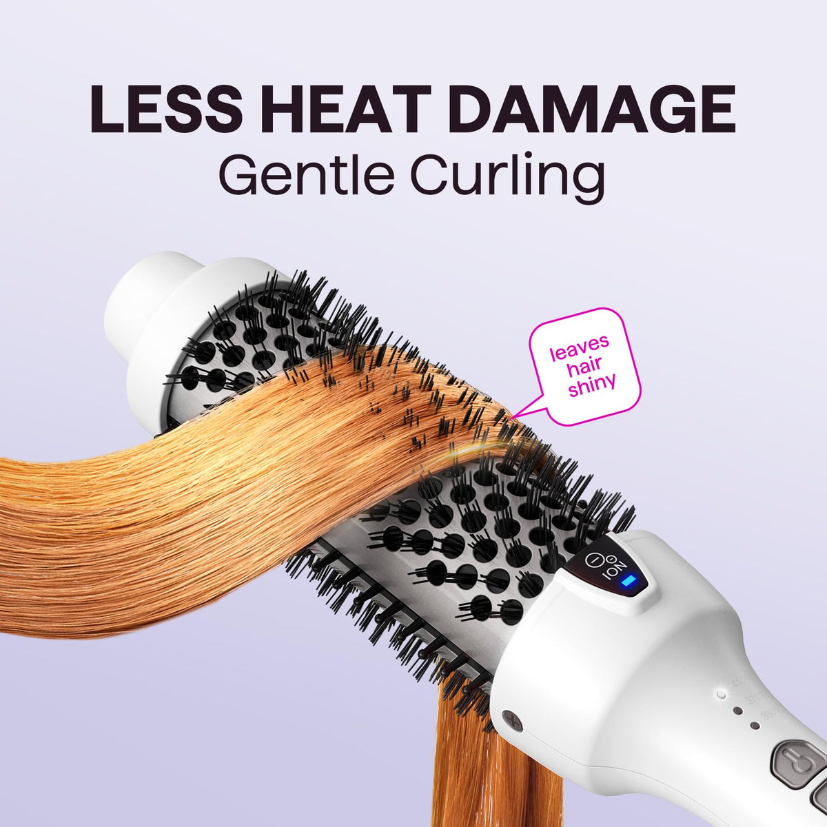 Wavytalk Thermal Brush Blowout Express 1.5-inch ceramic barrel close-up