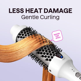 Wavytalk Thermal Brush Blowout Express 1.5-inch ceramic barrel close-up