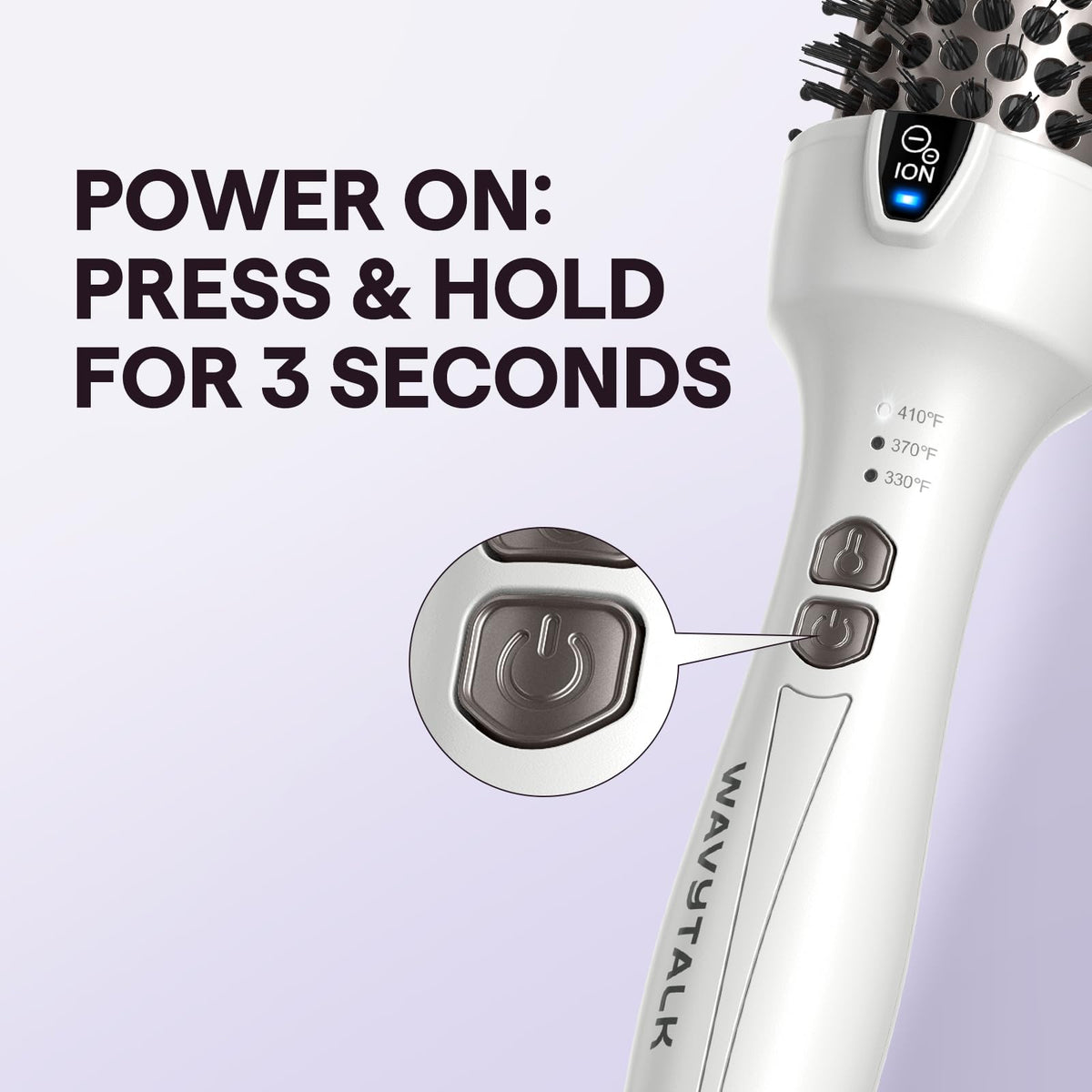 Wavytalk Thermal Brush Blowout Express 1.5-inch ionic technology feature