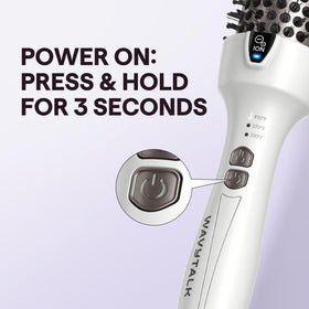 Wavytalk Thermal Brush Blowout Express 1.5-inch ionic technology feature