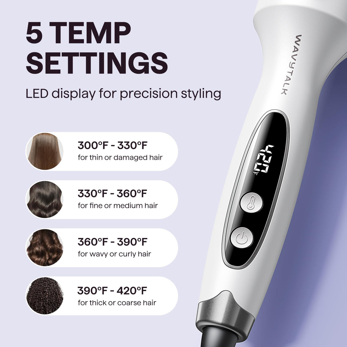 Wavytalk Thermal Brush Blowout support packaging