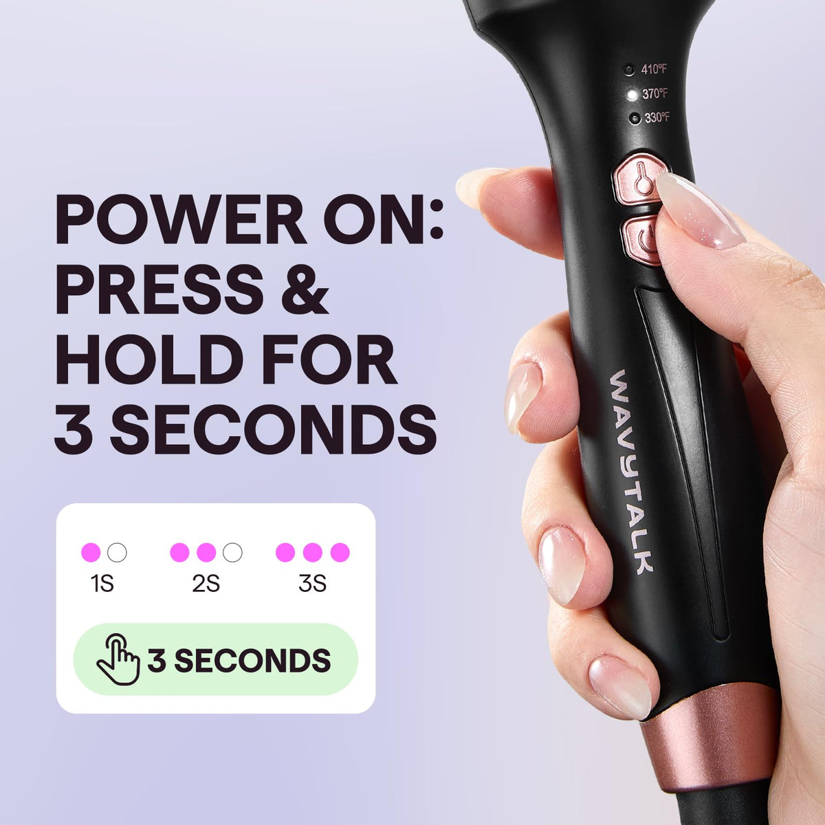 Wavytalk Thermal Brush packaging front view