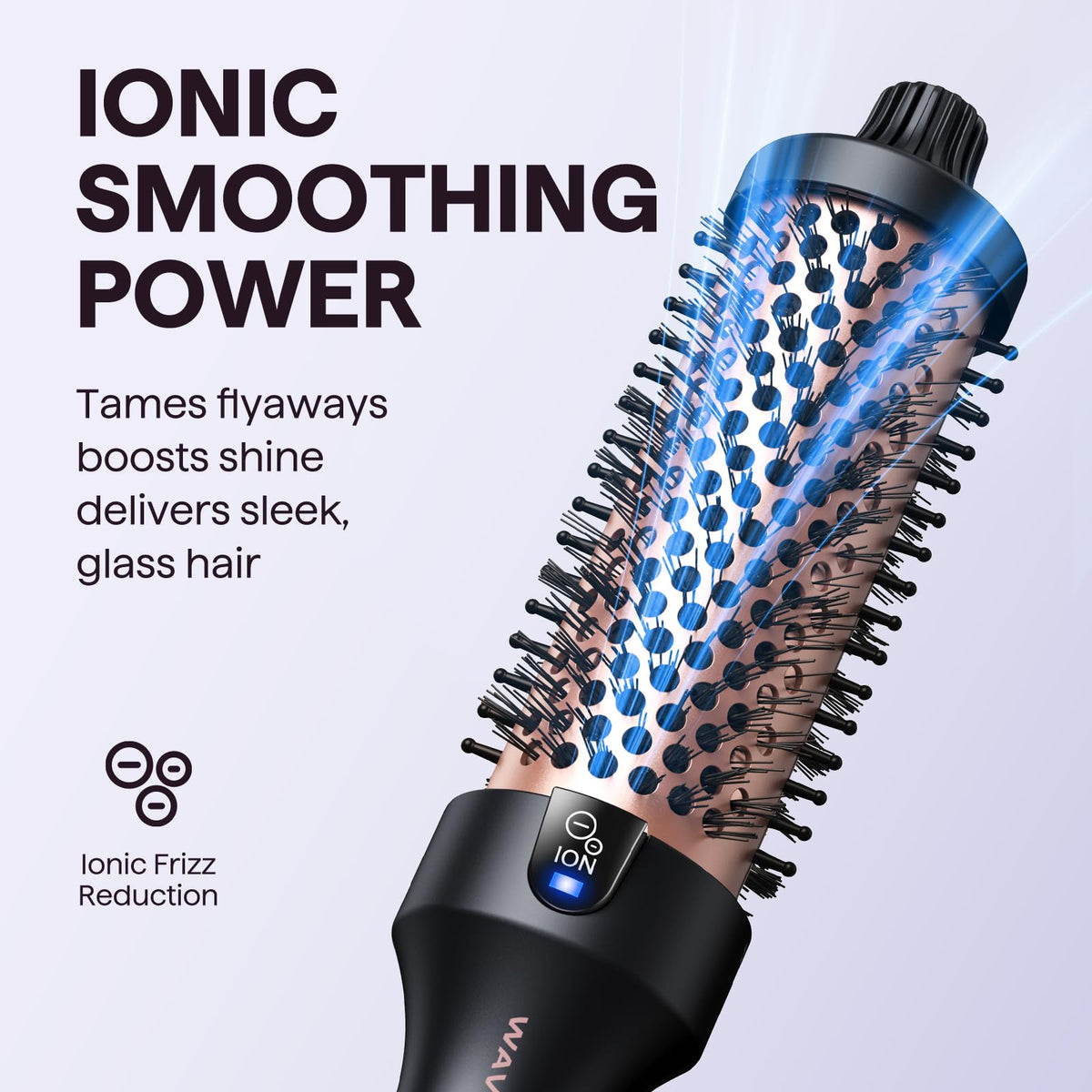 Wavytalk Thermal Brush side view highlighting tourmaline ceramic barrel