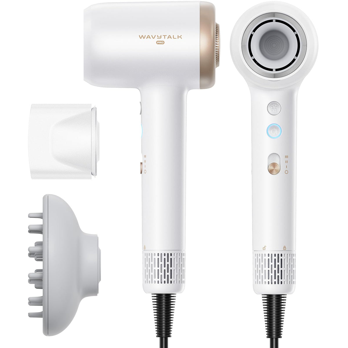 Wavytalk Turblow Pro Fast Drying Hair Dryer front view