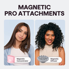 Wavytalk Turblow Pro hair dryer with airflow demonstration