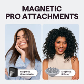 Wavytalk Turblow Pro Hair Dryer with magnetic attachments