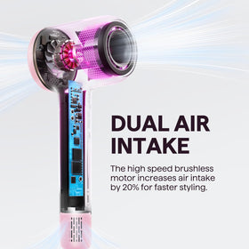 Wavytalk Turblow Pro side view showing controls