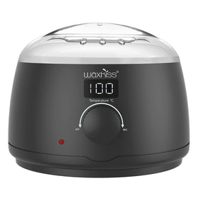 waxkiss Digital Hair Removal Warmer front view with see-through lid