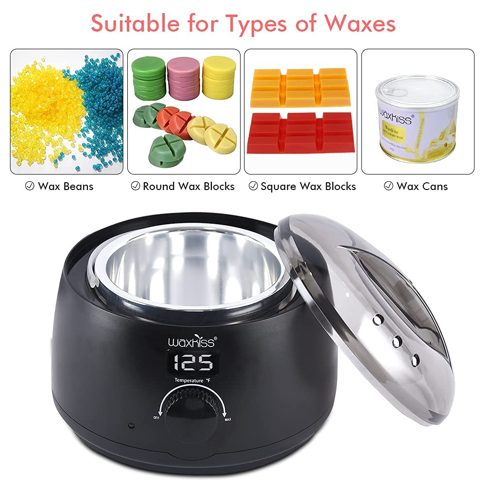 waxkiss Digital Hair Removal Warmer in a salon setting