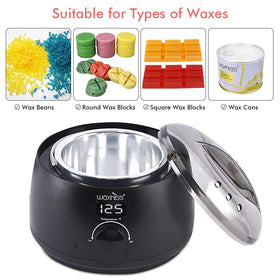 waxkiss Digital Hair Removal Warmer in a salon setting