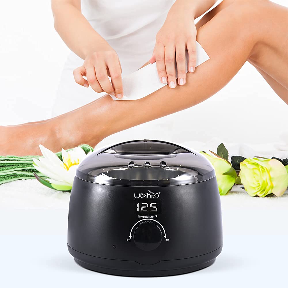 waxkiss Digital Hair Removal Warmer with adjustable temperature knob