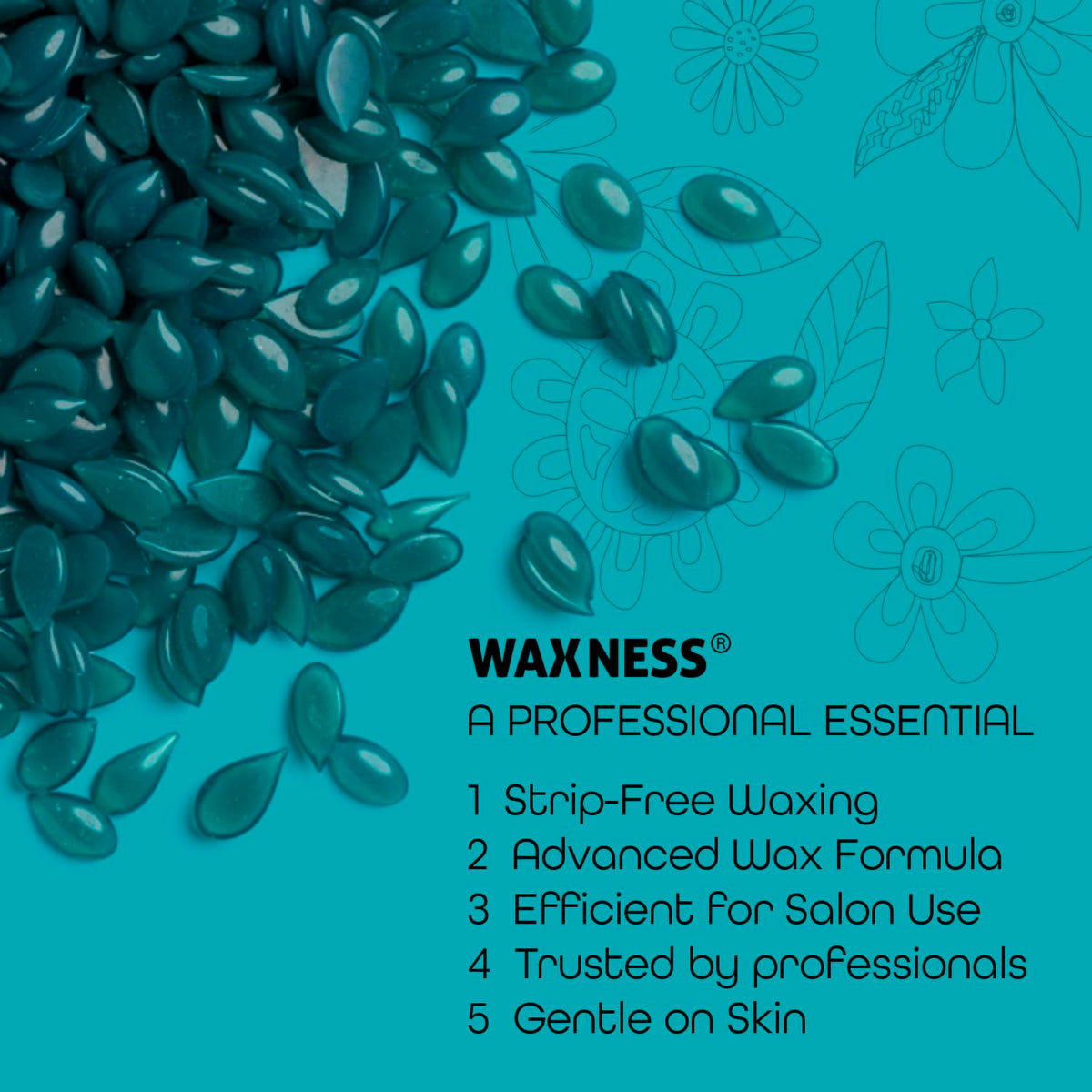 Waxness Film Hard Wax Beads packaging