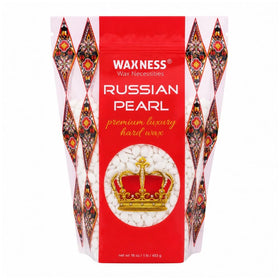 Waxness Russian Pearl Hard Wax Beads 1 lb front view