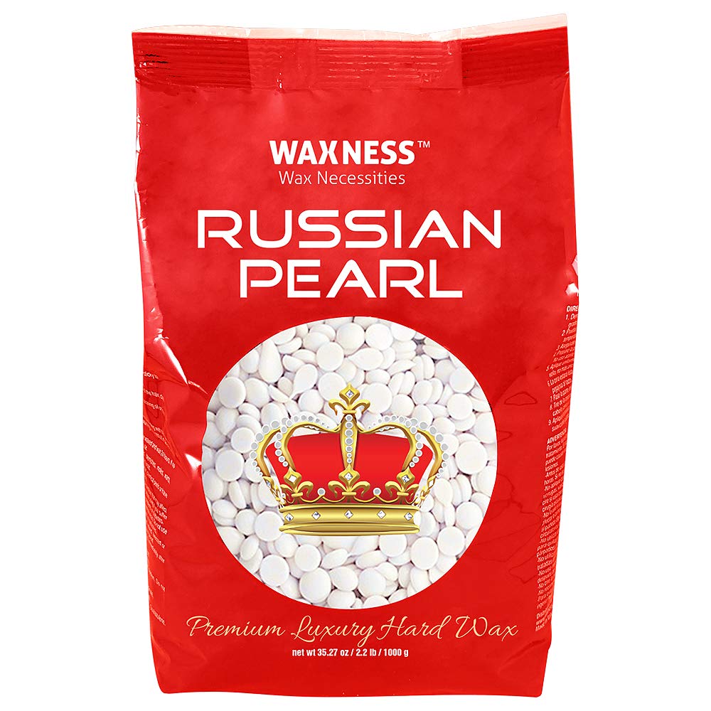 Waxness Russian Pearl Hard Wax Beads 2.2 lb front view